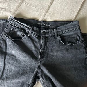 Mott & Bow Women's Boyfriend Jeans - Gray